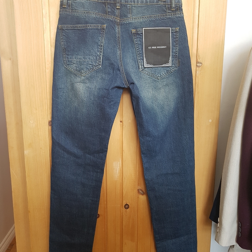 NEW !! SIX WEEK RESIDENCY  Heavy Denim Jeans